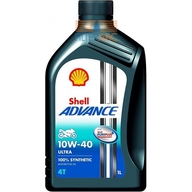Shell Advance 4T Ultra 10W40 1 liter